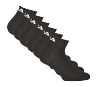 Fila Unisex Calzini di Quarto, 6er Pacco - Corti, Training, Sport, Logo (2x