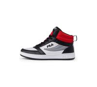 FILA REGA NF Mid Teens, Scarpe da Ginnastica, White-Black Red, 36 EU