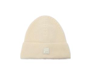 FILA Unisex Simonte High Top Logo Knit Beanie Egret Taglia: OS | Cappelli Outlet | Unisex