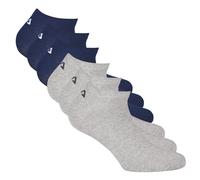 Fila Unisex Sneakers Calzini, 6er Pacco - Invisible, Corti Logo (2x 3 Pa
