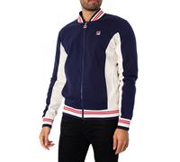 FILA Uomo Giacca Da Ginnastica Settanta, Peacoat/Gardenia/Chinese Red, XXL
