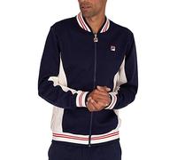 Fila Uomo Giacca da Ginnastica Settanta, Blu, S