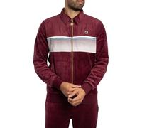 FILA Uomo Giacca Da Tuta Malakai, Fig/Milky Blue/Gardenia, XL