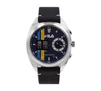 Fila Uomo Orologio da Polso Drum Motorino 38-844-002 Pelle