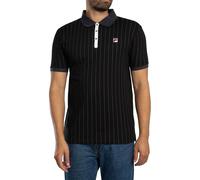 Fila Uomo Polo classica a righe vintage BB1, Nero