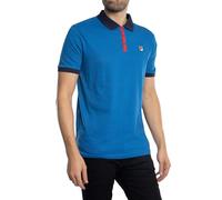 Fila Uomo Polo Classica A Righe Vintage BB1, Turkish Sea/Navy/Red, 3XL