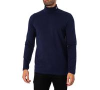 Fila Uomo T-shirt a maniche lunghe con collo alto del 19° secolo, Blu