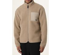 FILA Valgrana Regular Teddy Fleece Jacket Weathered Teak Taglia: L | Giacche leggere Outlet | Uomo