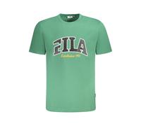 Fila Verde Cotton Men T-Shirt - XL