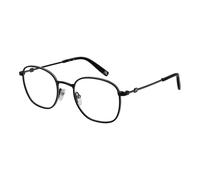 Fila Unisex VFI309 08AM Montature da vista Metallo Nero Rotonda