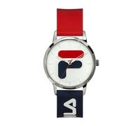 Fila Style Iconic Everywhere Collection Orologio analogico in acciaio inossidabile 38-316-102, rosso/blu, cinturino, rosso/blu, Cinturino