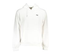 Fila White Cotton Men's Hoodie - XL