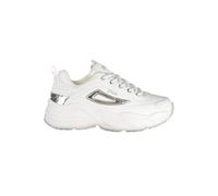Fila White Polyurethane Women Sneaker - EU39/US9