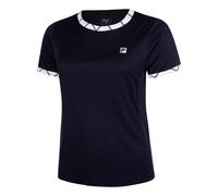Fila Yamila Maglietta Donna in blu scuro, Taglia: M