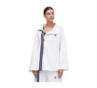 Fila - Zip-through a Righe - - Sweatshirts & Hoodies - Donna - Bianco - M