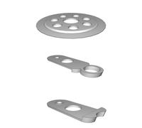 Filament Guide Pulley for 608ZZ Bearing (M8 Bolt & 3/4" Dowel Compatible)