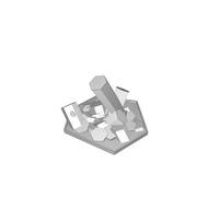 Filament Spool Holder for 20mm ID Giants Causeway Hexagonal Design Stand