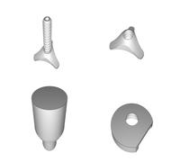 Filament Storage Spool Holder for Rubbermaid 21 Cup Box with Bearing System