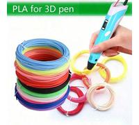 Filamenti per stampa 3D, arte fai-da-te, creazione tridimensionale, disegno graffiti, set di 10m/20 colori di filamenti per stampa (colore casuale) Modello multiconfigurazione-blu,Modello multiconfigu