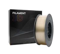 Filamento 3D PETG - Diametro 1,75 mm - Bobina da 1 kg - Colore trasparente NEW