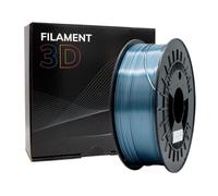 Filamento 3D PLA SETA - Diametro 1,75 mm - Bobina da 1 kg - Colore Argento NEW