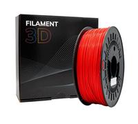 Filamento 3D PLA TOUGH - Diametro 1,75 mm - Bobina da 1 kg - Colore Rosso NEW