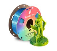 FILAMENTO 3D POLYMAKER PLA Dual Silk Chameleon 1,75 mm 1 kg, Giallo/Blu