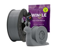 Bobina di filamento Winkle PLA HD 1,75 mm 1 kg grigio cenere