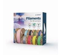 Filamento ABS Gembird 3DP-ABS1.75-01-S Argento 1,4 kg Filamento ABS Gembird 3DP-ABS1.75-01-S Argento 1,4 kg