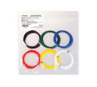 FILAMENTO COLIDO COL3DLCD0696, CoLiDo 3D Pen LT, PLA, 30 metri, Bianco, Blu, Giallo, Nero, Rosso