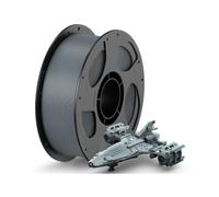 Filamento Della Stampante 3D Compatibile Con ANYCUBIC PETG, 1,75Mm+/-0,02Mm | Materiali Di Consumo Durevoli For Stampante Compatibili Con Kobra 3 Combo S1C(1KG Texture Sliver)