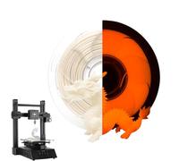 Filamento Della Stampante Lucido - Rullo Di Gradiente, Filamento Del Fascio PLA | Pallina Di Bagliore Portatile Con Effetto Brillante, Stampa Creativa Per Artigianato Artigianato Atelier D