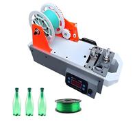 Filamento di Bottiglie di plastica pultruse, Produttore di filamenti in Pet Riciclato 3D, Riciclaggio di Bottiglie in Pet, per Famiglie, creatori Fai da Te, Piccoli studi Gray