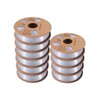 Filamento di SETA for stampante 3D, materiali di stampa 3D da 1,75 mm 10 rotoli for stampante 3D e penna 3D Filamento Stampante 3D(SILK 10SV)
