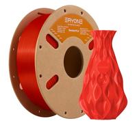 Filamento ERYONE PLA 1,75 mm, filamento PLA para impresora 3D, 0,03 mm, 1 kg/bobina, rojo