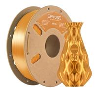 Filamento ERYONE Silk PLA per stampante 3D, 1,75 mm, tolleranza: ± 0,03 mm, 1 kg (2,2 libbre)/bobina, D'oro