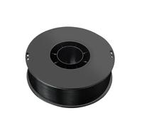 Filamento flessibile for stampante 3D 95A da 1,75 mm in TPU, colore della pelle, materiale in gomma flessibile elastica nera, rotolo, imballaggio sottovuoto flessibile(Black,200g)