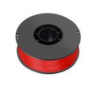 Filamento flessibile for stampante 3D 95A da 1,75 mm in TPU, colore della pelle, materiale in gomma flessibile elastica nera, rotolo, imballaggio sottovuoto flessibile(Red,200g)