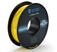 Filamento flessibile in TPU SainSmart per stampa in 3D, 1,75 mm, 0,8 kg, precisione dimensionale +/- 0,05 mm, colore: giallo neon