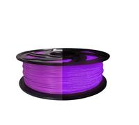 Filamento for stampante 3D, multicolore fosforescente, viola, PLA 1,75 mm, precisione dimensionale +/- 0,03 250 g