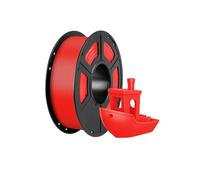 Filamento for stampante 3D PLA+ da 1,75 mm, 1 kg/rotolo, materiale for stampa 3D PLA Plus ad alta precisione, materiali di consumo in gomma plastica(Red 1kg)