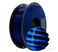 Filamento in PLA di seta sfumato per stampante 3D, materiale per modellazione 1,75 mm, 200 g, filamento di stampa ad alta velocità, maggiore resistenza, per stelle sensoriali e fidget star, precisione