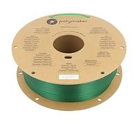 Filamento PB01033: PET-G 1,75 mm semitrasparente, verde 230-240 °C 1 kg POLYM...