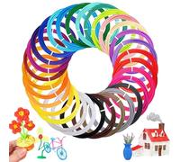 Filamento per penna 3D, PLA 1,75 mm, 30 colori, accessori per penna 3D, compatibile con MYNT3D SCRIB3D e la maggior parte delle altre penne di stampa 3D, 5 m