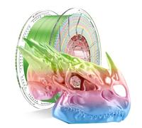 Filamento per stampante 3D Chitu Systems Conjure Silk PLA, 1,75mm Silk Gradient Rainbow PLA 3D Printing Filament 1KG/2.2lb (Y-Silk PLA-Rainbow-1kg)