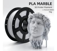 Filamento per stampante 3D ColorVision PLA Marble da 1kg | Diametro 1.75mm, Realistico e , Compatibile con il 99% delle stampanti 3D FDM, Bobina