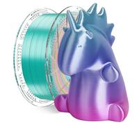 Filamento per stampante 3D Conjure Silk Rainbow PLA, filamento di caramelle multicolore PLA rosa, viola, verde, giallo, 1,75 mm, filamento per stampa 3D 1KG/2,2LB