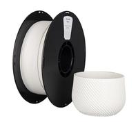 Filamento per stampante 3D, Filamento for materiali di consumo for stampa 3D, PLA K5M 1,75 mm 2,85, for stampante opaca Linea Peso netto kg(1.75-White-1KG)