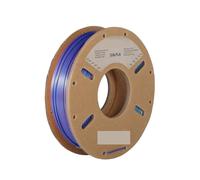 Filamento per stampante 3D, Filamento in seta opaca bicolore/seta tricolore/PLA da 250 G, 1,75 mm ± 0,03 for la stampa 3D(Orange Green Blue)