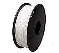 Filamento per stampante 3D PA6, in nylon, 1,75 mm, 1 kg, multicolore (bianco)